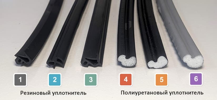 Типи ущільнювача для пластикових вікон Типи ущільнювача для пластикових вікон